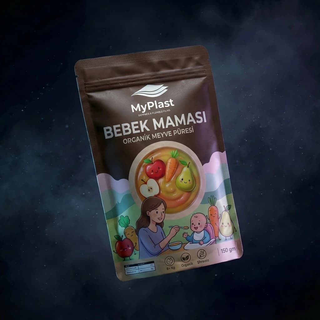 MyPlast Doypack Baby Food Packaging - Safe Food Pouch