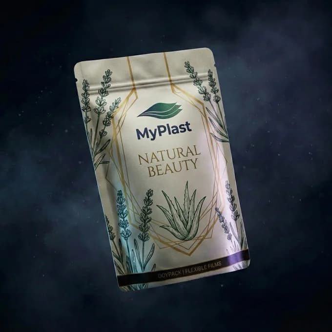 MyPlast Doypack Cosmetic Packaging - Matte Finish Pouch