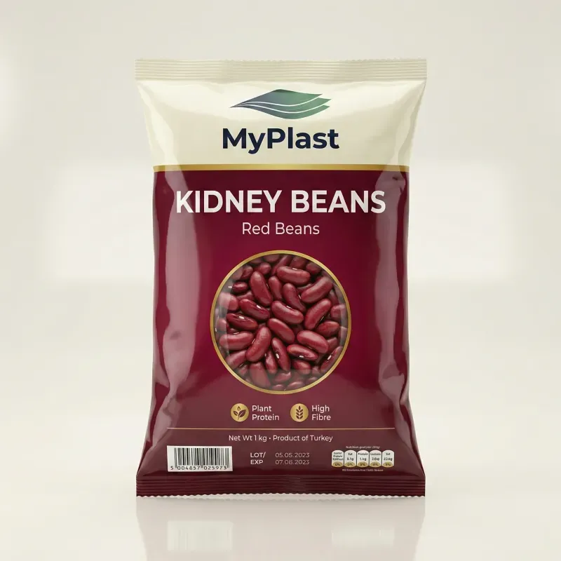 Legumes flexible packaging example - MyPlast