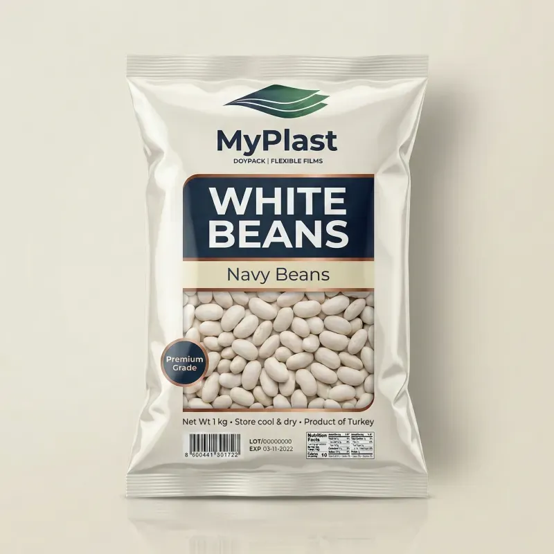 Legumes flexible packaging example - MyPlast