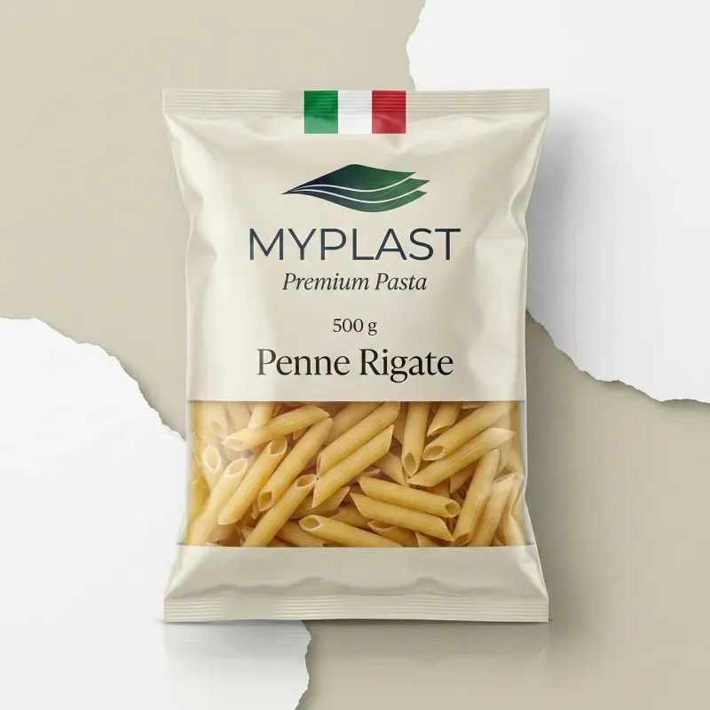 Pasta flexible packaging example - MyPlast