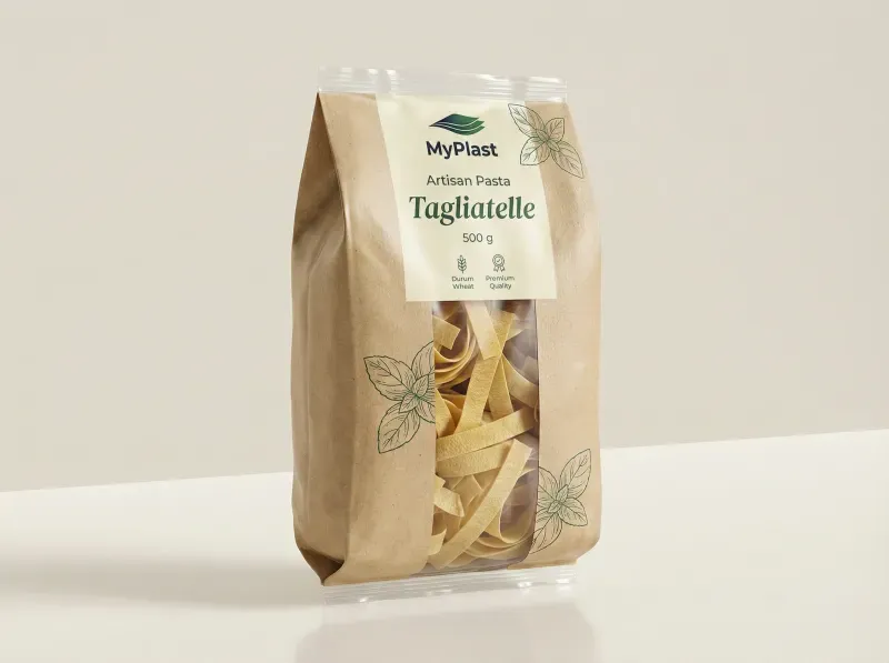 Pasta flexible packaging example - MyPlast
