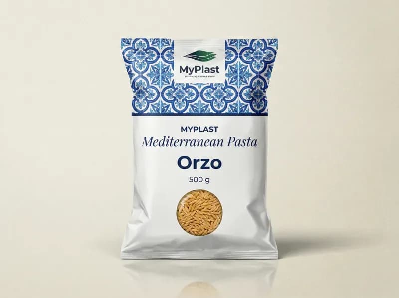 Pasta flexible packaging example - MyPlast