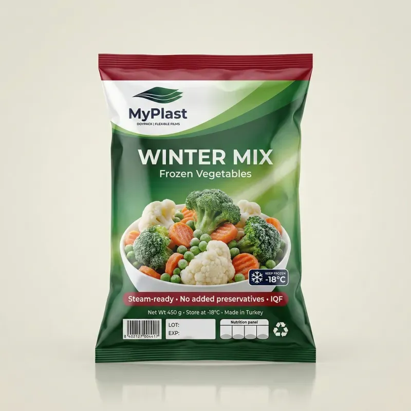 Ready & Frozen Foods flexible packaging example - MyPlast