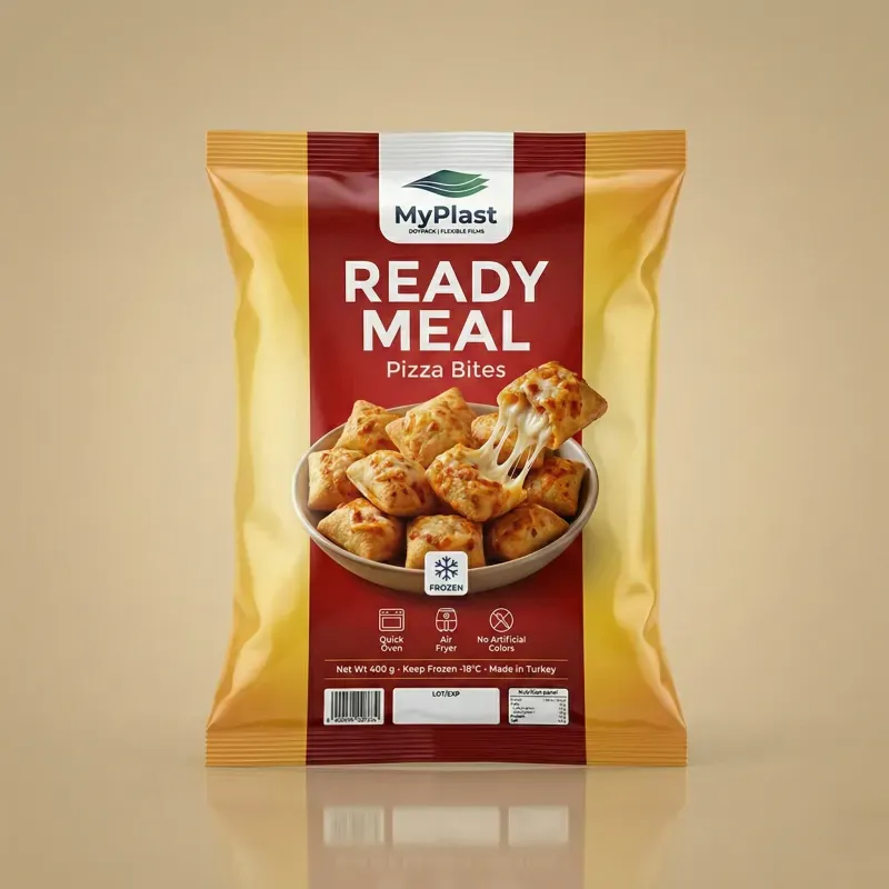 Ready & Frozen Foods flexible packaging example - MyPlast